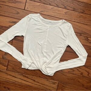 ***SOLD*** ALO Cover Long Sleeve Top in Cream